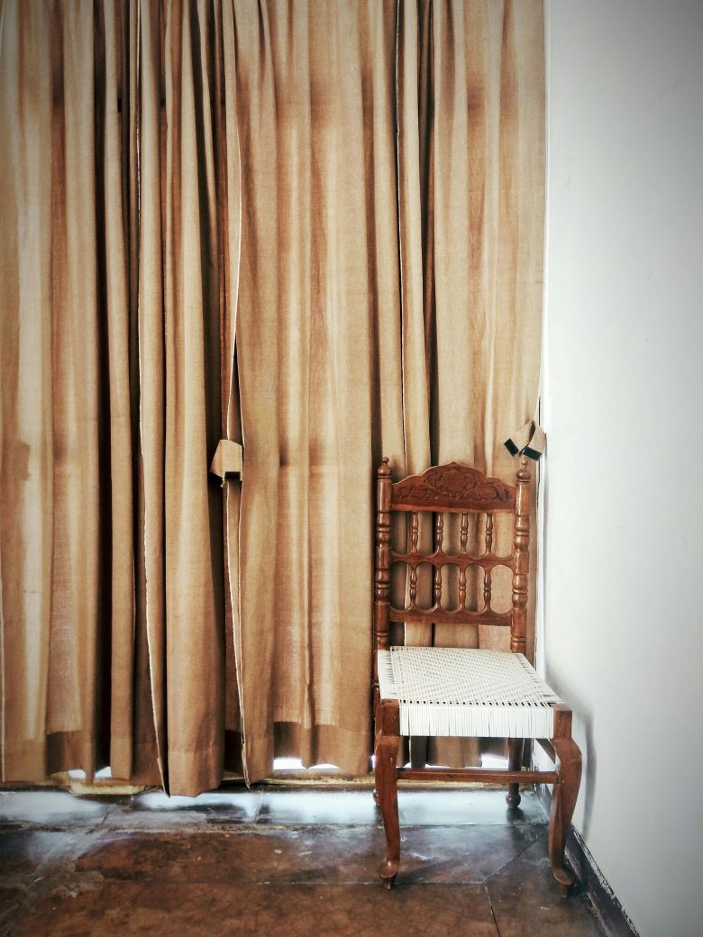 Image of Beige Curtains