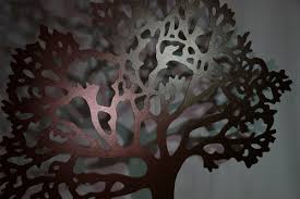 Image of Metal Tree - Wall Decor